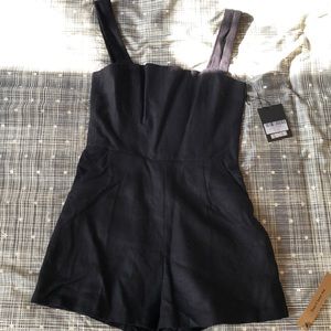 NWT Black Island Jumpsuit from Reformation. Sz 4